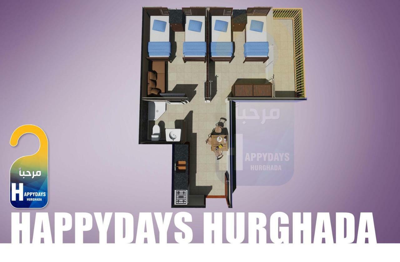 Happy Days Aparthotel Hurghada Exterior foto